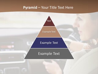 Driving Girl PowerPoint Template
