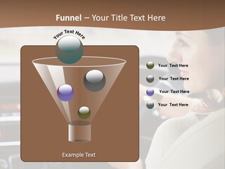 Driving Girl PowerPoint Template