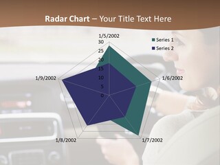 Driving Girl PowerPoint Template