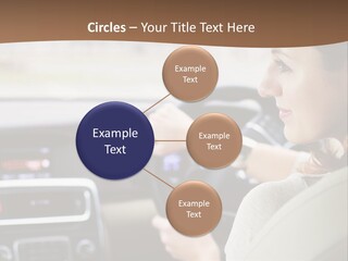 Driving Girl PowerPoint Template