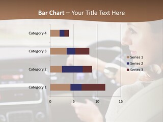 Driving Girl PowerPoint Template