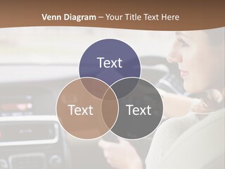 Driving Girl PowerPoint Template