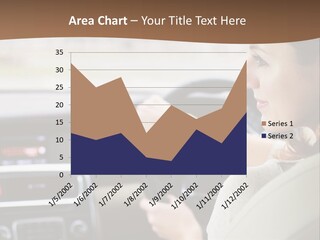 Driving Girl PowerPoint Template