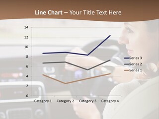 Driving Girl PowerPoint Template