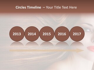 Long Hair Girl PowerPoint Template