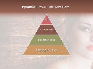 Long Hair Girl PowerPoint Template