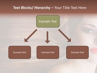 Long Hair Girl PowerPoint Template