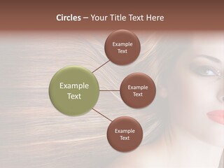 Long Hair Girl PowerPoint Template