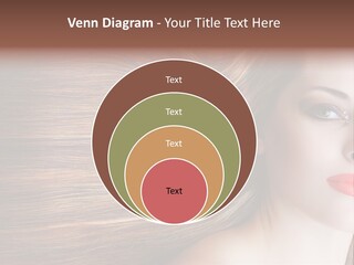Long Hair Girl PowerPoint Template