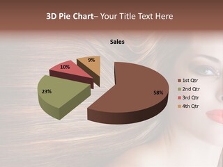 Long Hair Girl PowerPoint Template