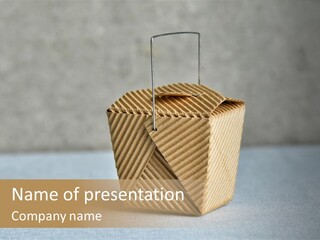 Cardboard Box PowerPoint Template