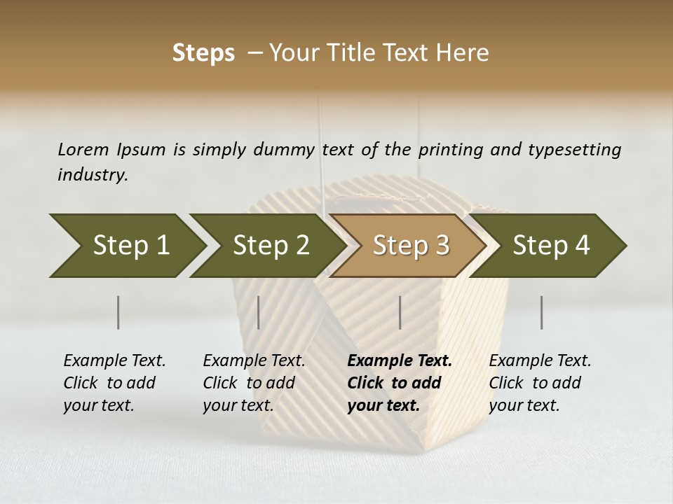 Cardboard Box PowerPoint Template