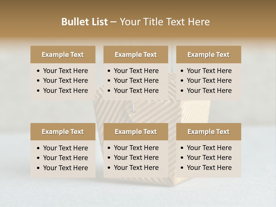 Cardboard Box PowerPoint Template