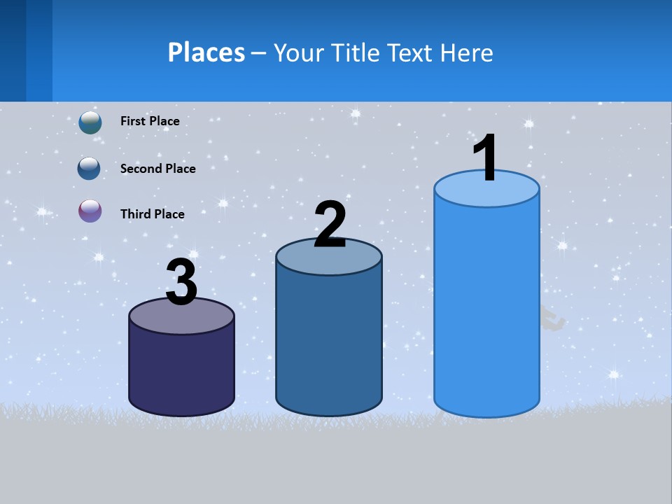 Night Starry Sky PowerPoint Template