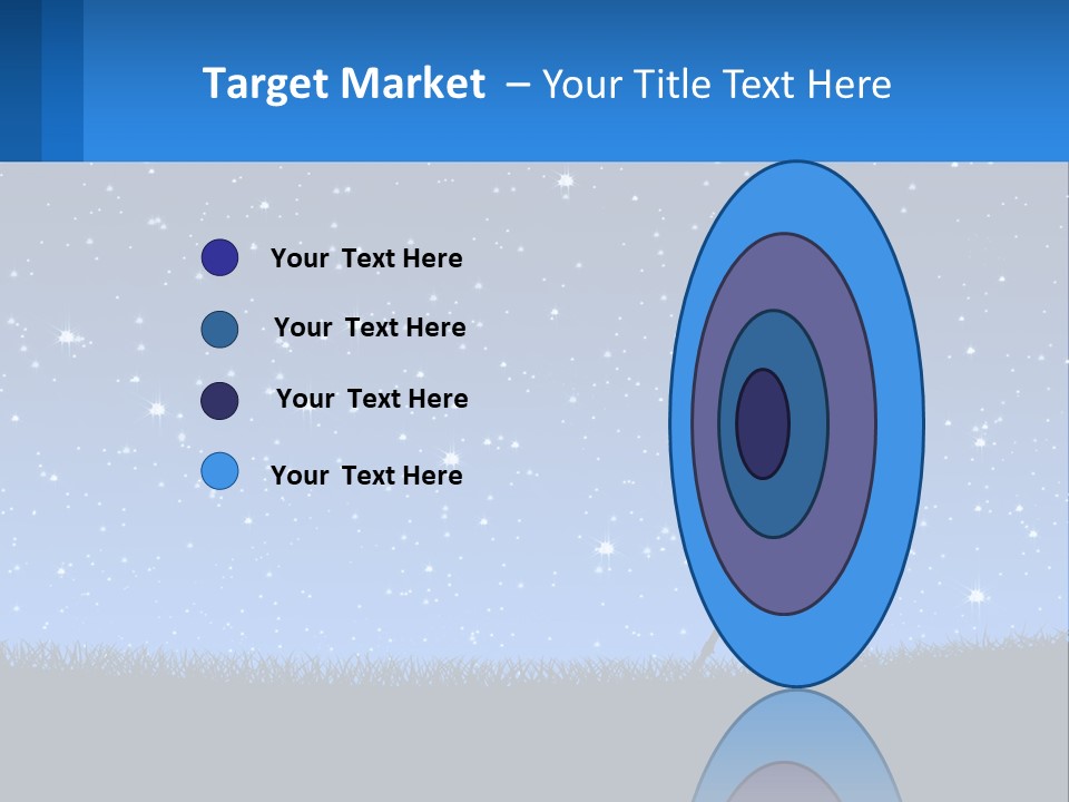 Night Starry Sky PowerPoint Template