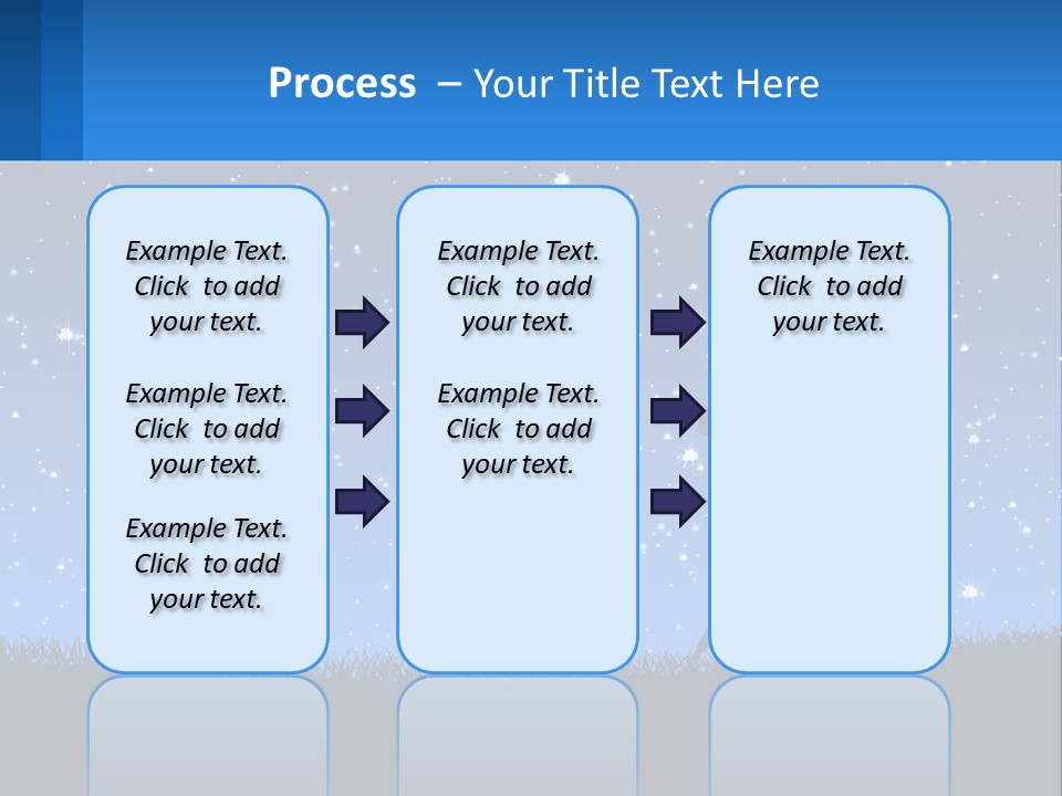 Night Starry Sky PowerPoint Template