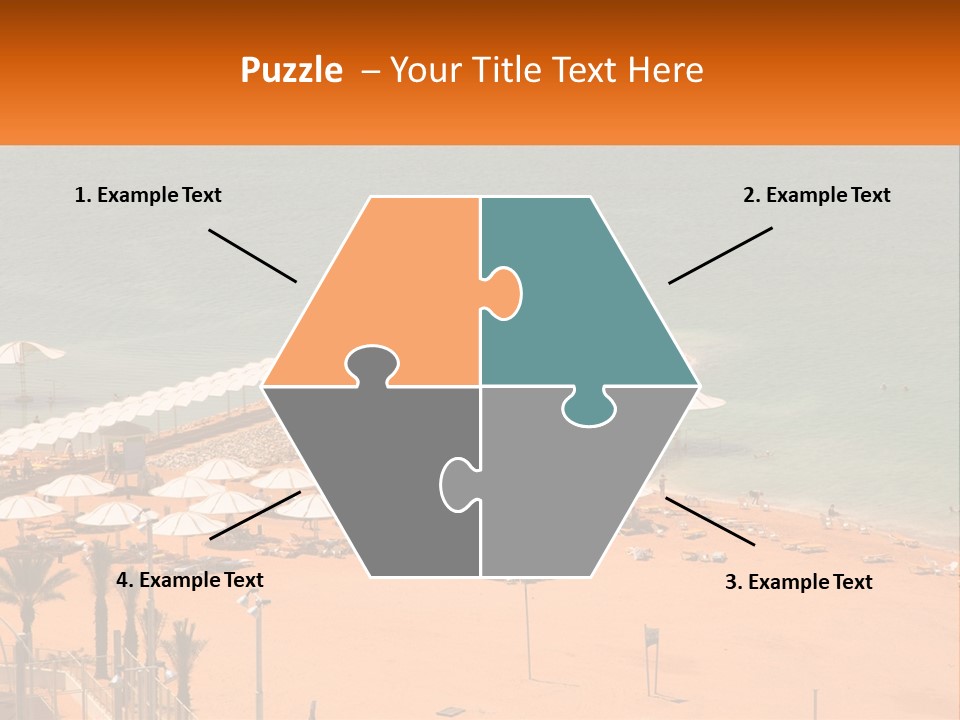 Beach By The Sea PowerPoint Template