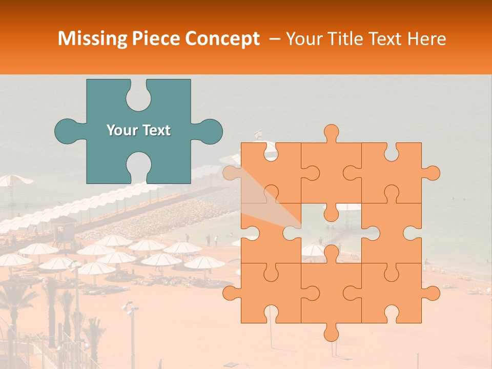 Beach By The Sea PowerPoint Template