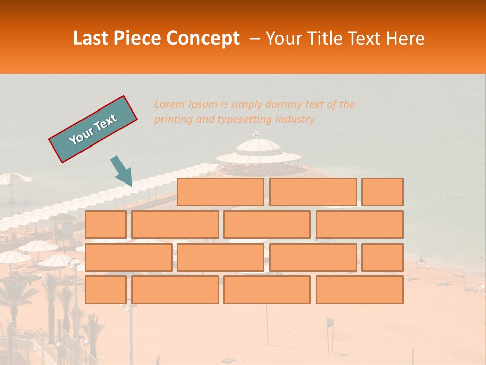 Beach By The Sea PowerPoint Template