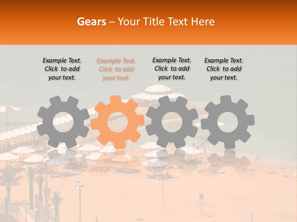 Beach By The Sea PowerPoint Template