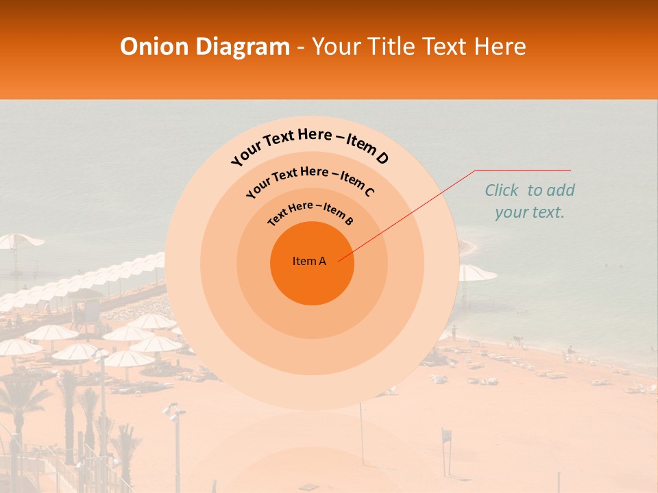 Beach By The Sea PowerPoint Template