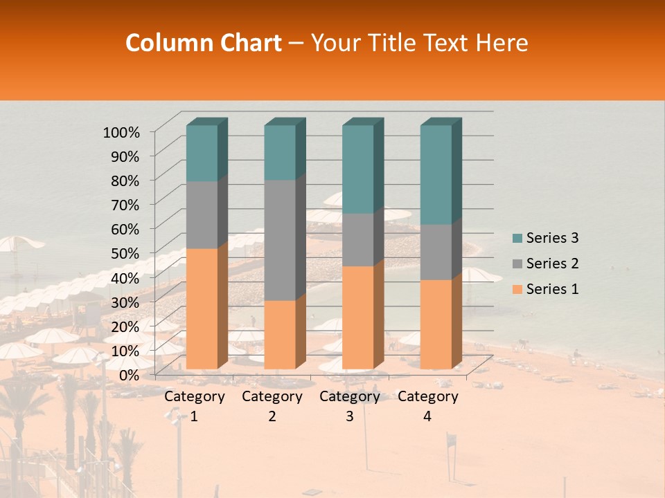 Beach By The Sea PowerPoint Template
