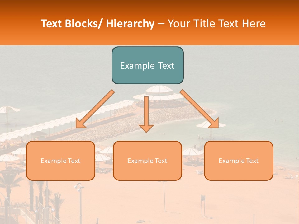 Beach By The Sea PowerPoint Template