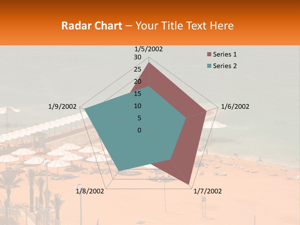 Beach By The Sea PowerPoint Template