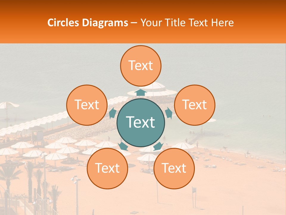 Beach By The Sea PowerPoint Template