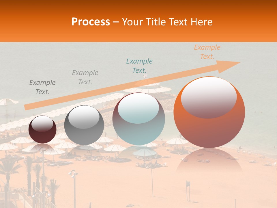 Beach By The Sea PowerPoint Template