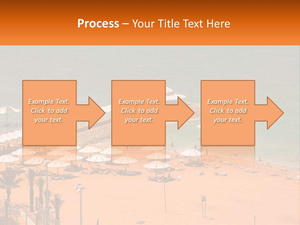 Beach By The Sea PowerPoint Template