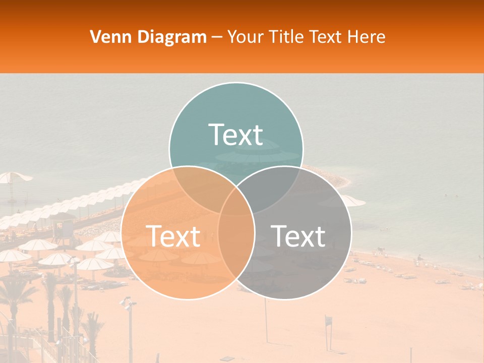 Beach By The Sea PowerPoint Template