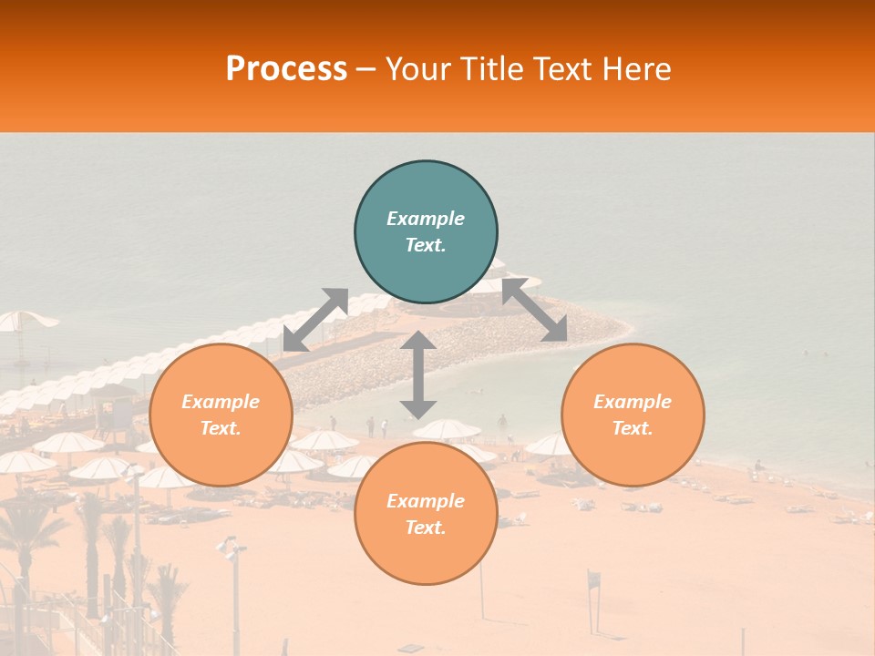 Beach By The Sea PowerPoint Template