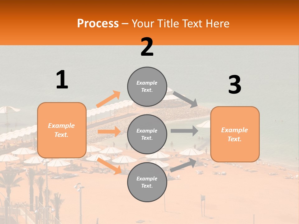 Beach By The Sea PowerPoint Template