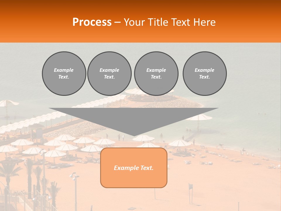 Beach By The Sea PowerPoint Template