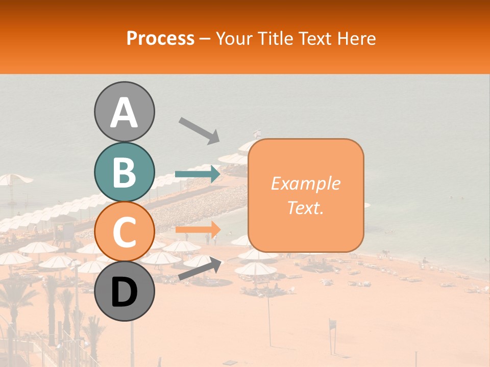 Beach By The Sea PowerPoint Template