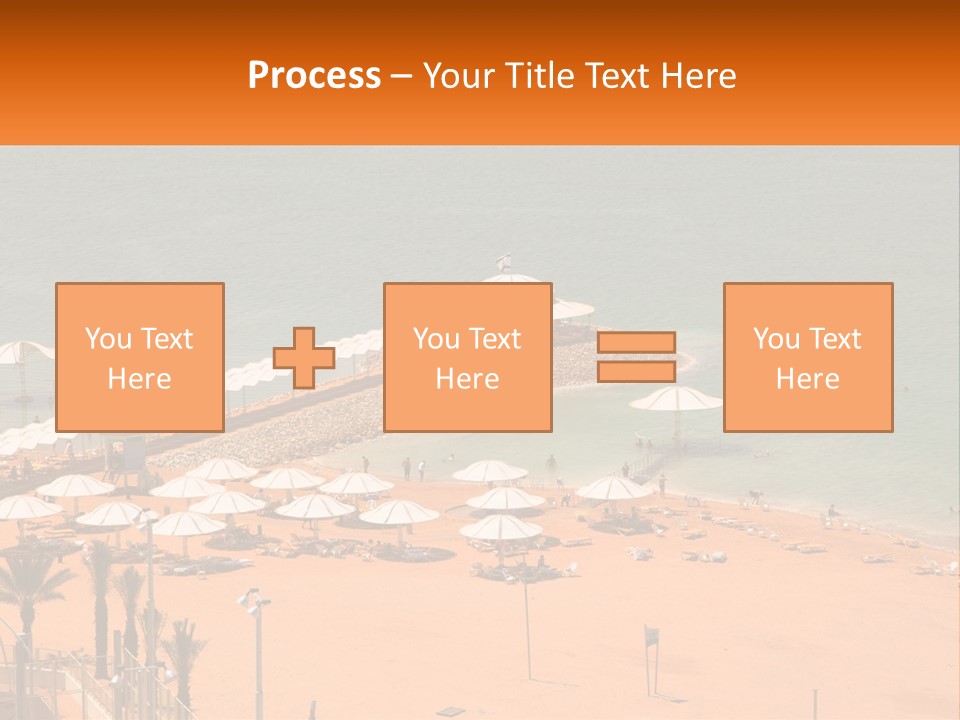 Beach By The Sea PowerPoint Template