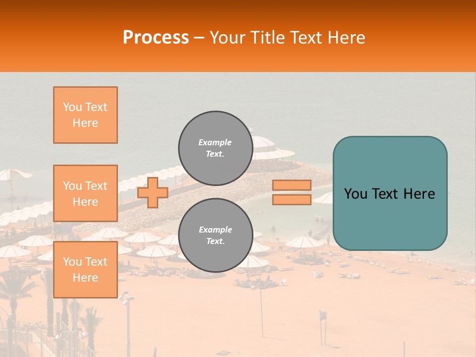 Beach By The Sea PowerPoint Template