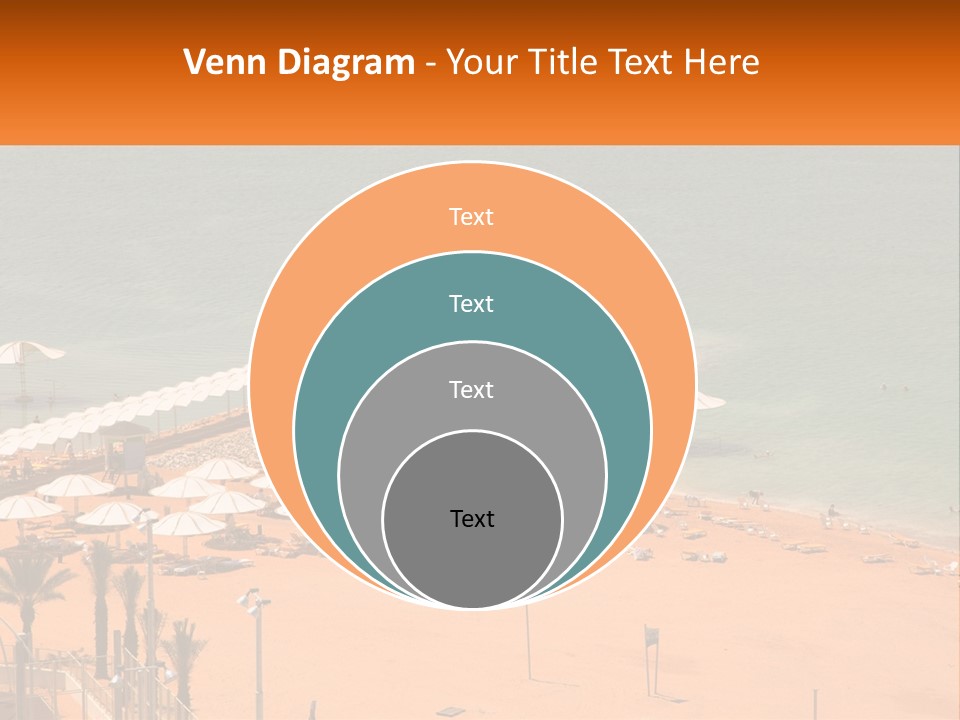 Beach By The Sea PowerPoint Template