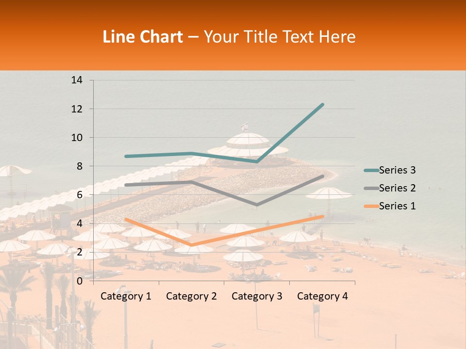Beach By The Sea PowerPoint Template