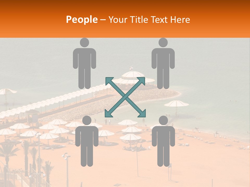 Beach By The Sea PowerPoint Template