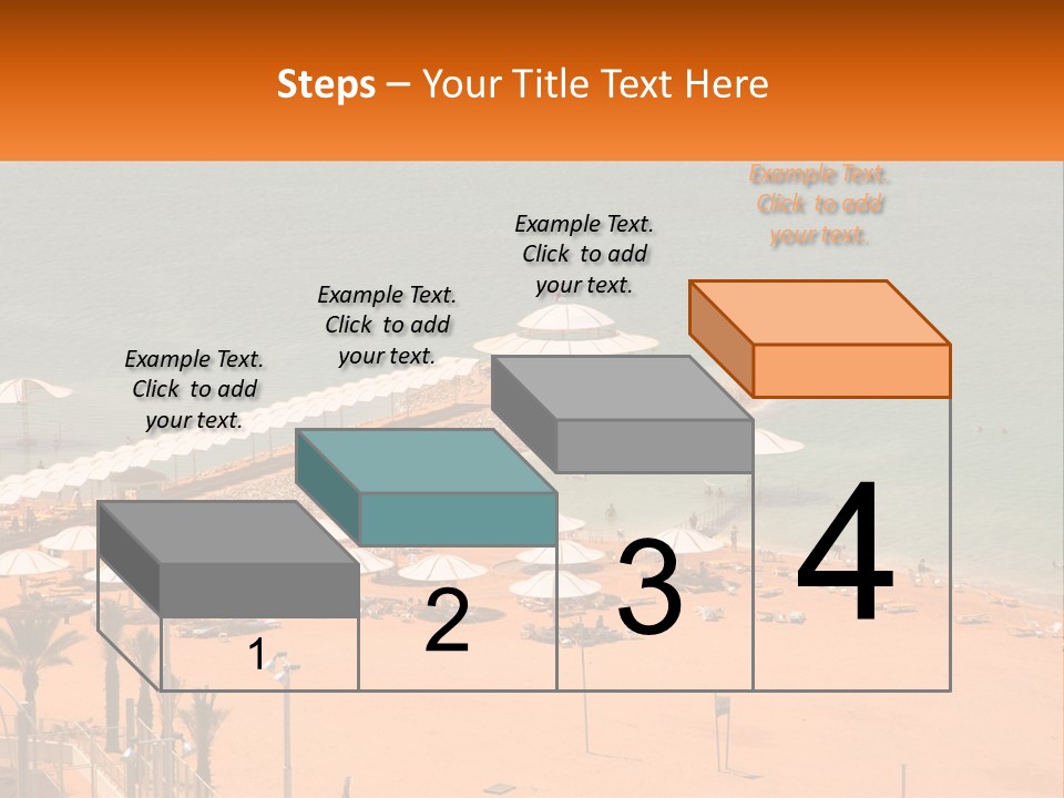 Beach By The Sea PowerPoint Template