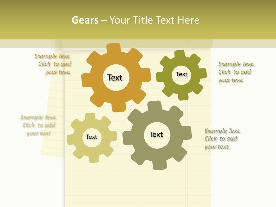 Notebook PowerPoint Template