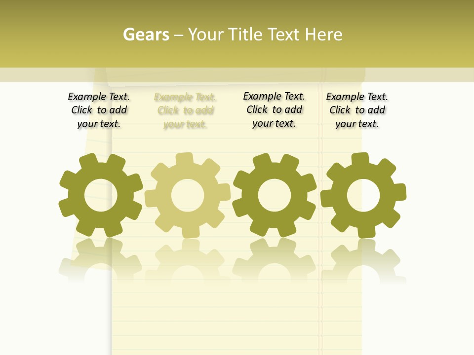 Notebook PowerPoint Template