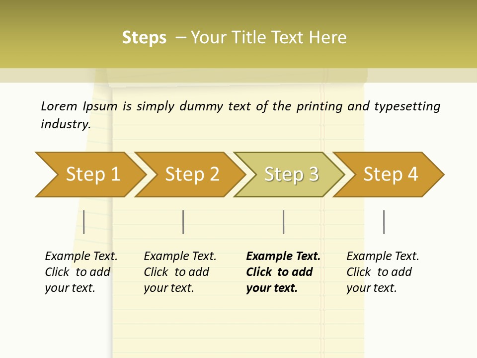 Notebook PowerPoint Template