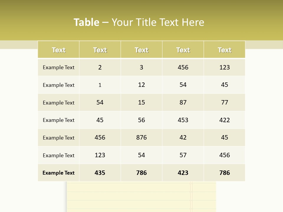 Notebook PowerPoint Template