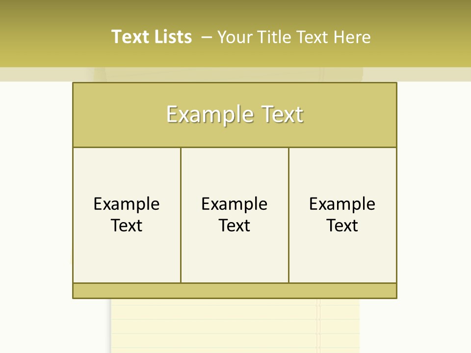 Notebook PowerPoint Template