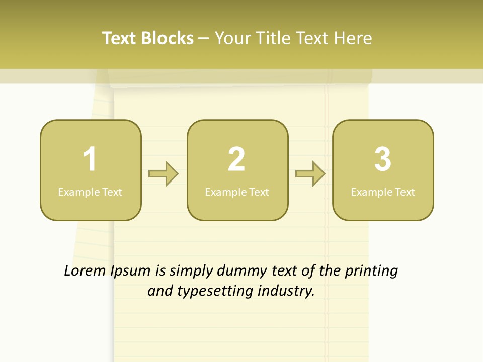 Notebook PowerPoint Template