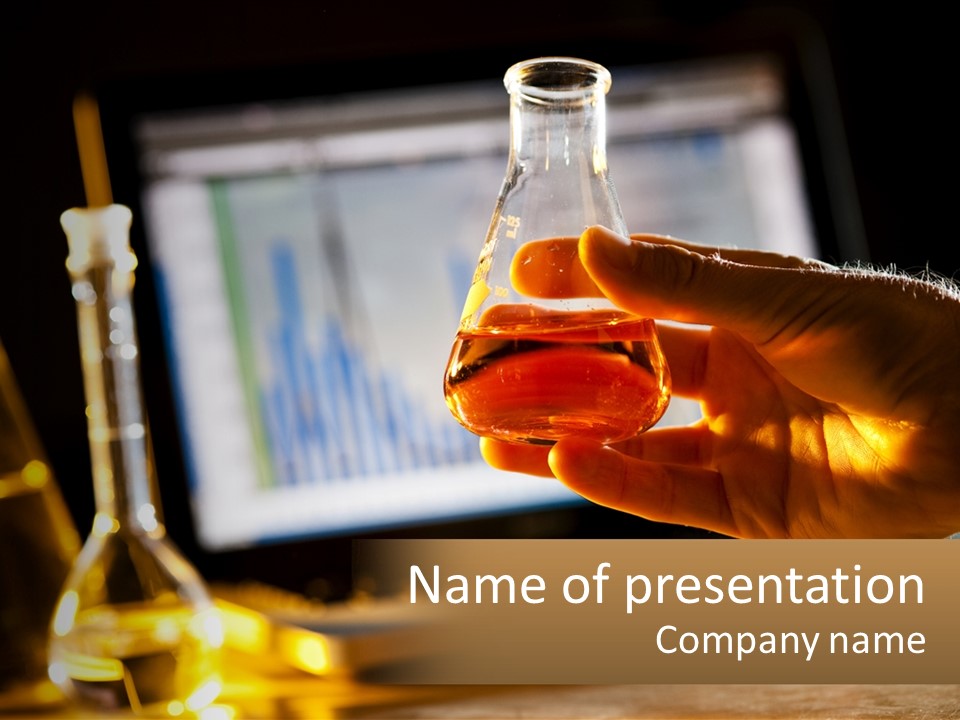Chemical Flask PowerPoint Template