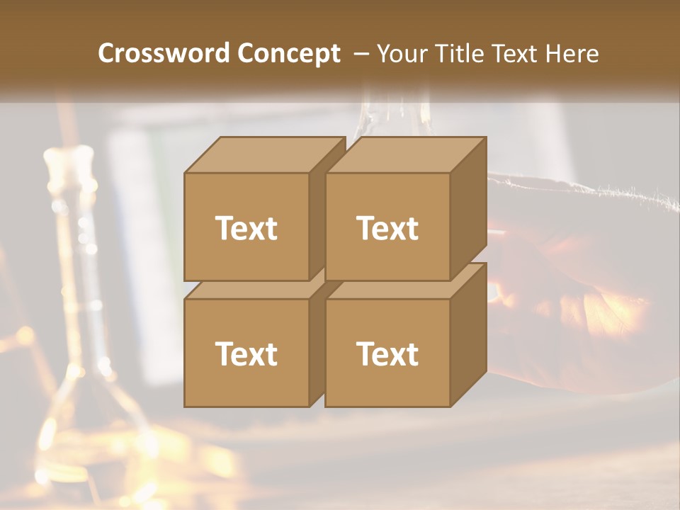 Chemical Flask PowerPoint Template